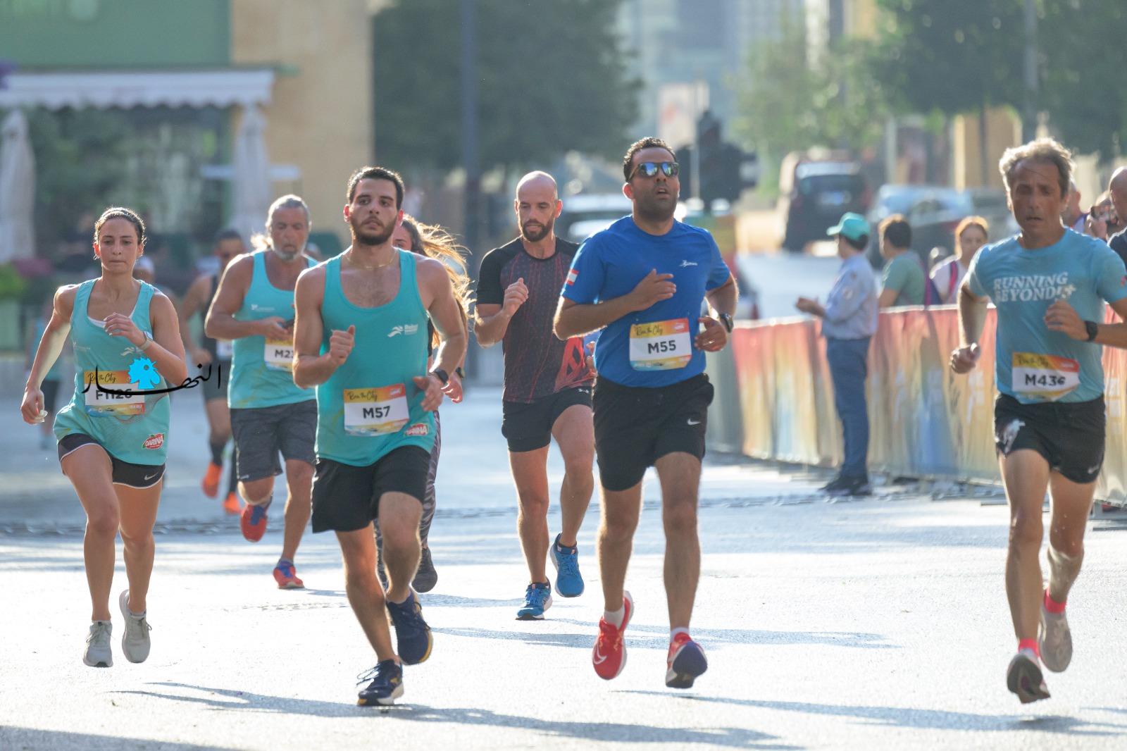 بالصور- بيروت تنبض بسباق الماراثون 10 كيلومتر 